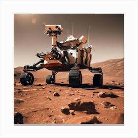 Mars Rover 4 Canvas Print