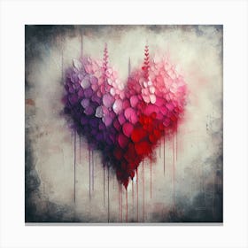 Valentine's Day, Heart 1 Canvas Print