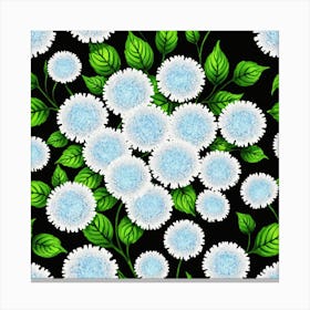 Chrysanthemums 26 Canvas Print