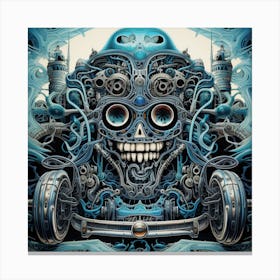 Skulduggery Canvas Print