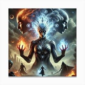 Queen Sorath Redemption Struggle Canvas Print