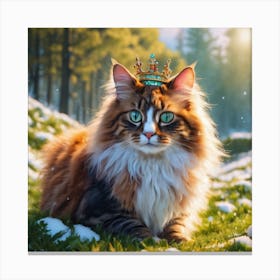 Lucky Cat Canvas Print