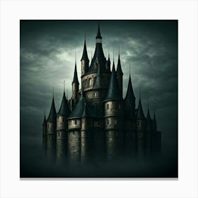 Harry Potter Castle Canvas Print