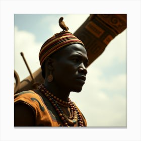 African Man Canvas Print