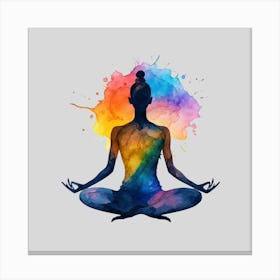 Yoga Meditation Canvas Print