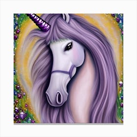 Beautiful Unicorn 1 Canvas Print