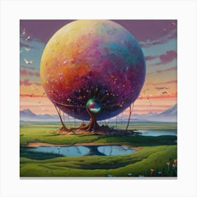 Ball In The Sky Canvas Print