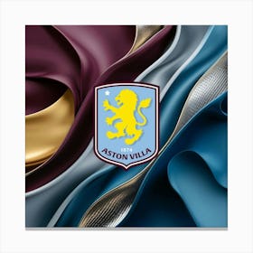 Aston Villa F.C Logo Wall Art 12 Canvas Print