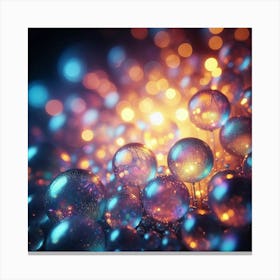 Spheres Of Light Canvas Print