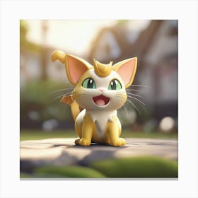 Pokemon 35 Canvas Print