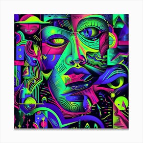 Vibrant Uhd Hyper Detailed Illustration That C 45 Canvas Print