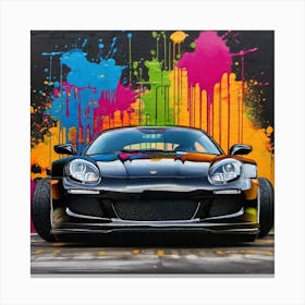 Porsche Cayman Canvas Print