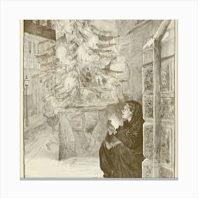 Vintage Christmas 27 Canvas Print