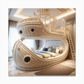 Ship Bed Canvas Print