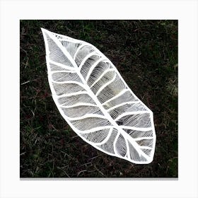 Leaf Art 1 Canvas Print
