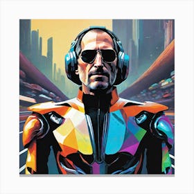 Futuristic Man 157 Canvas Print