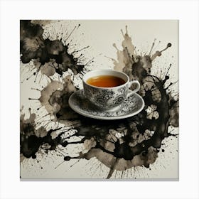 Tea Art 177 Canvas Print