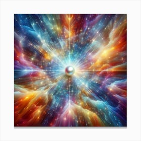 Cosmic Rays Canvas Print