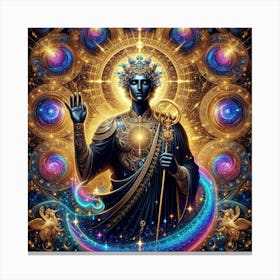 Goddess Of The Universe Canvas Print