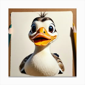 Duck! 22 Canvas Print