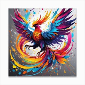 Phoenix Painting 2 Canvas Print