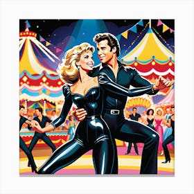 Grease At The Circus Canvas Print