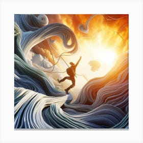 Dreaming Of The Ocean Canvas Print