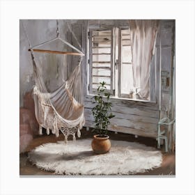 Hanging Chair 2 Canvas Print