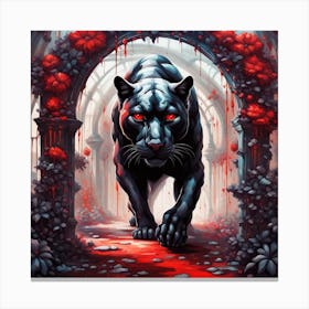 panther power Canvas Print