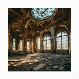 Abandoned Building Canvas Print