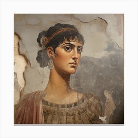 Portrait Of A Woman Canvas Print