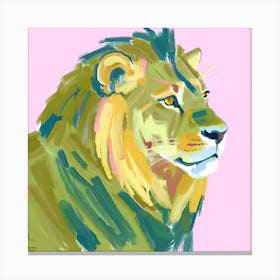 Barbary Lion 01 Canvas Print