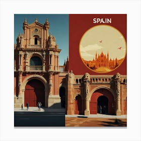 Spain Canvas Print