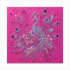 Peacock 21 Canvas Print