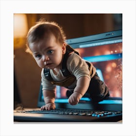 Crankbaby Gaming Canvas Print