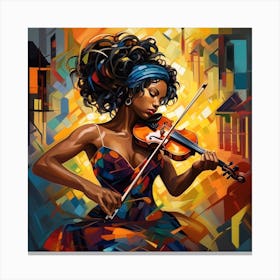 Violinist 3 Canvas Print