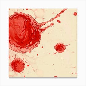 Red Blood Cells Canvas Print