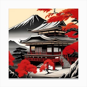 Kyoto Pagoda Canvas Print