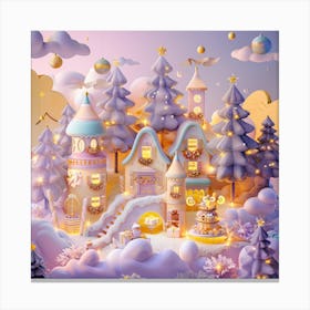 Christmas Village 36 Canvas Print