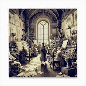 Labyrinth Canvas Print