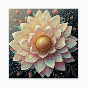 Lotus Flower 20 Canvas Print