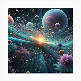 The Beauty Of Quantum Physics 3 Canvas Print