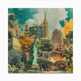 New York City 3 Canvas Print