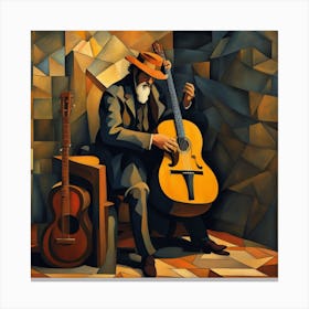 Acoustic Guitar 9 Canvas Print