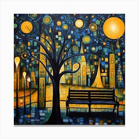 Starry Night 7 Canvas Print