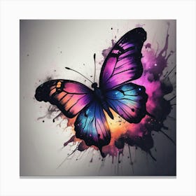 Butterfly Painting 296 Canvas Print