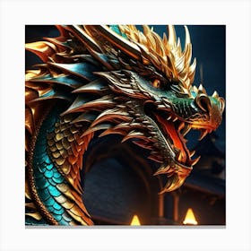 Dragon Canvas Print