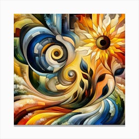 Abstract Painting 6 Canvas Print