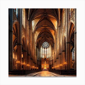 Cathedral Of Notre Dame 1 Canvas Print