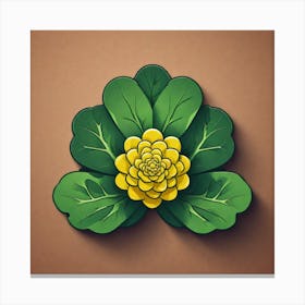 Shamrock Canvas Print